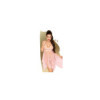 Nuisette et string assorti Rose Naughty doll 